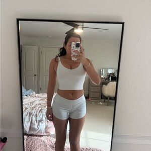 lululemon athletica White Athletic Shorts